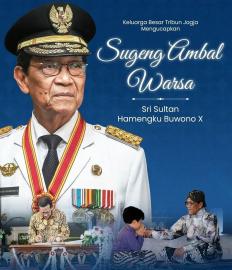 Kirab pamong DIY dalam rangka Mangayubagya 80 tahun Yuswo Dalem Sri Sultan Hamengkubuwono X.